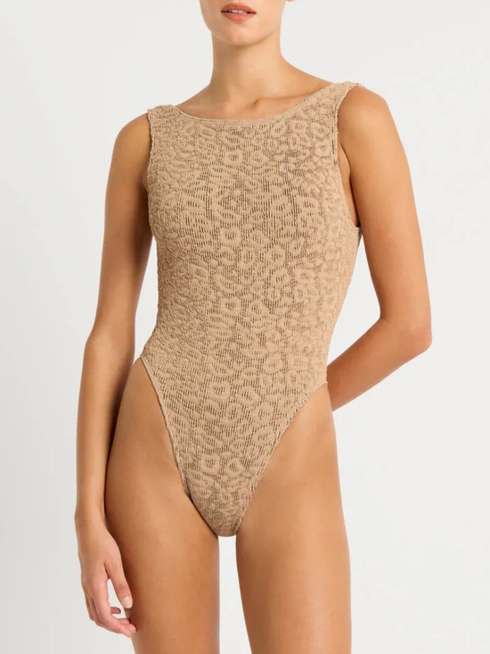 bond-eye Other - Bond-eye x Free People Guinness One Piece in Oat Leopard | ONE SIZE NWT